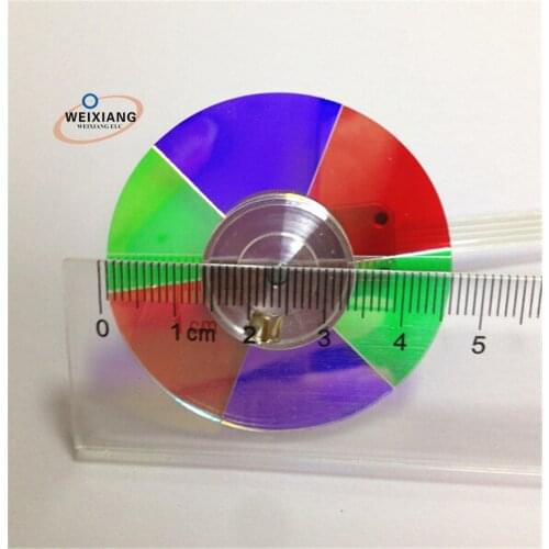 Original Color Wheel For Mitsubishi WD65738 Projector Color Wheels RGB Three kinds of color symmetry