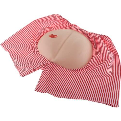 Lipstick Print Shorts Cosplay Costume Props Adult Halloween Fools Day Decor Joke Fun Party