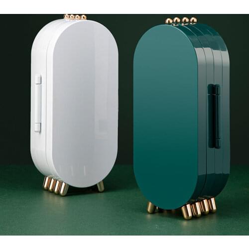 New Earring Storage Rack Earrings Holder Display Rack Folding Screen Jewelry Display Stand Holder Storage Organizer ring