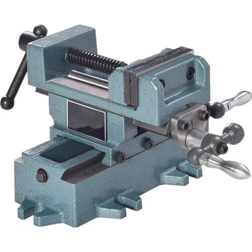 3 Inch/4 Inch Heavy-Duty Precision Cross-Nose Pliers Tool Bench Vise Drilling Machine Two-Way Movable Vise Milling Machine