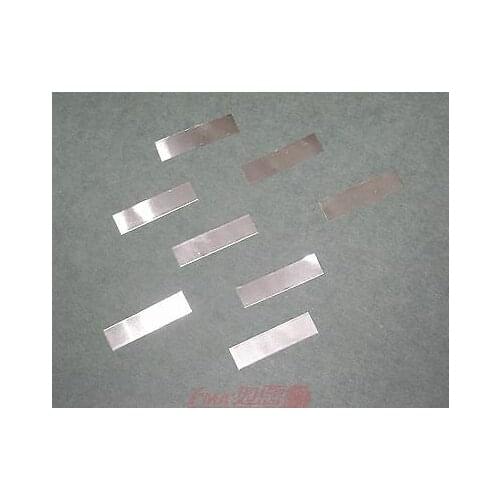 500Pcs Pure Nickel Ni tab 0.127*8*30mm for Sub C Battery Connection Never Rust