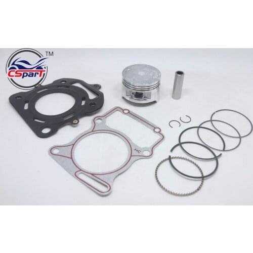 63.5MM 15MM Piston Kit Ring Gasket For Honda CG200 200CC watecooled Shineray ZongShen Lifan Taotao ATV Quad Kaya Pit Bike