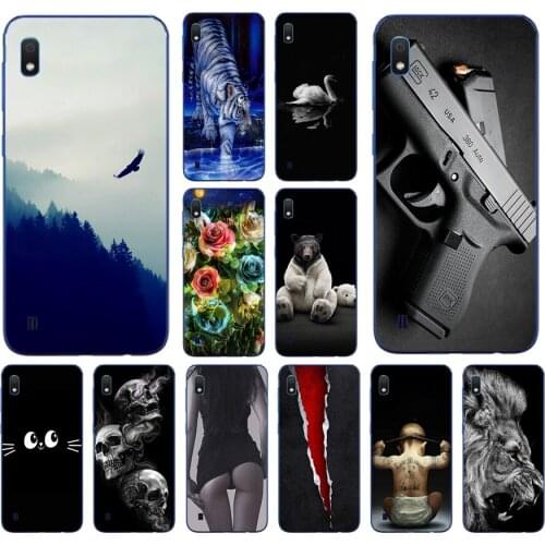B Case For Samsung A10 Case Soft Silicone phone bag cover For Samsung Galaxy A10 GalaxyA10 A 10 SM-A105F A105 cartoon shells