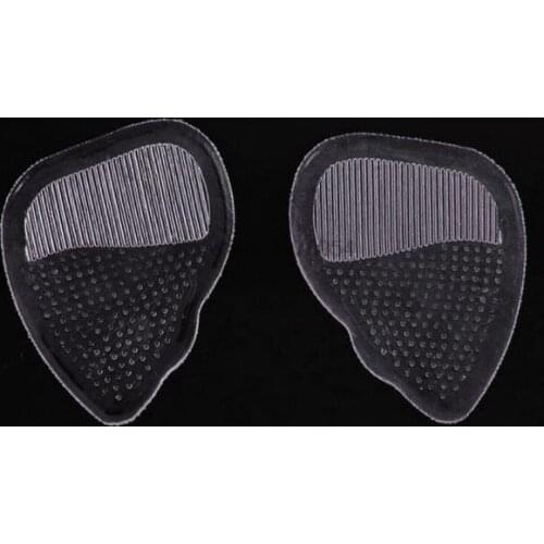 By dhl 1000pairs Gel Insoles Cushions Forefoot Pain Relief Support Front Feet High Heel Shoes Slip soft Pad Foot Care Tool new