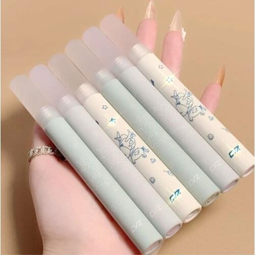 Lip Glaze Soft Mist Matte Summer Light Lipstick Mud-like Light-colored Lip Gloss Long-lasting Moisturizing Non-stick Cup TSLM1
