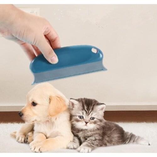 Pet Hair Remover Cleaning Brush Reusable Washable Lint Roller Sticky Silicone Dust Wiper Pet Hair Remover Cleaning Brush Tools