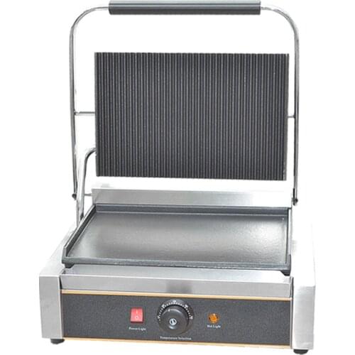 FY-812E 1 PLATE Sandwich Machine Griddle grills single panini plate griddle one contact grill