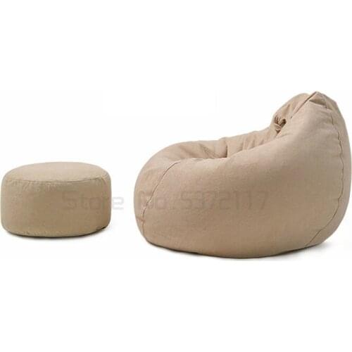 Lazy sofa bean bag bag single tatami Nordic living room balcony lying bedroom leisure chair