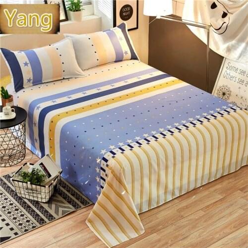 Quilt Cover Home Textile Bedspread Bedclothes Sheets Single Student Dormitory Sheet Double Bed Sheets 1.5m1.6/2.3 Meters