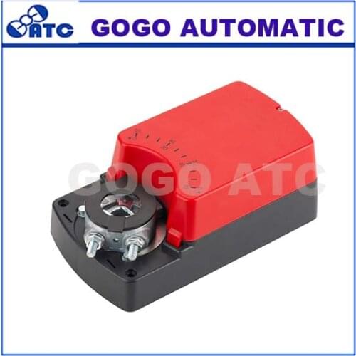 6Nm modulating type damper Actuator with Auxiliary switch for operation of air control dampers in HVAC system ADC24V / AC100-24