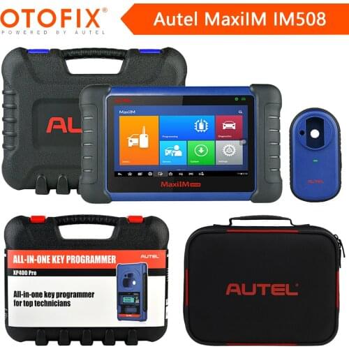 Autel MaxiIM IM508 XP400PRO Key Programmer OBD2 Automotive All System Diagnostic Scan Tool IMMO Chip Programming Compare IM608