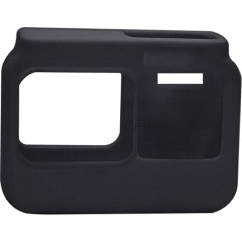 PULUZ Shock-proof Silicone Protective Case for Insta 360 One R 4K with Frame Black