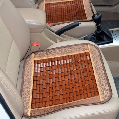1PCS Universal Car Seat Cover Breathable Bamboo Non-Slip Cool Summer Cushion Mat for Office Car Seat Dining Chair Sofa A30
