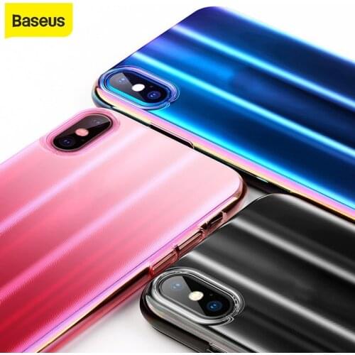 Baseus Full Protection Case for iPhone XR XS XS Max Ultra Thin Shockproof Case Cover For iPhone XR Colorful Cases Luxury Case