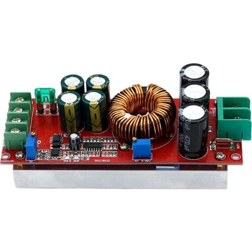 DC-DC Converter 20A 1200W Step Up Step Down Buck Boost Module 8-60V To 12-83V