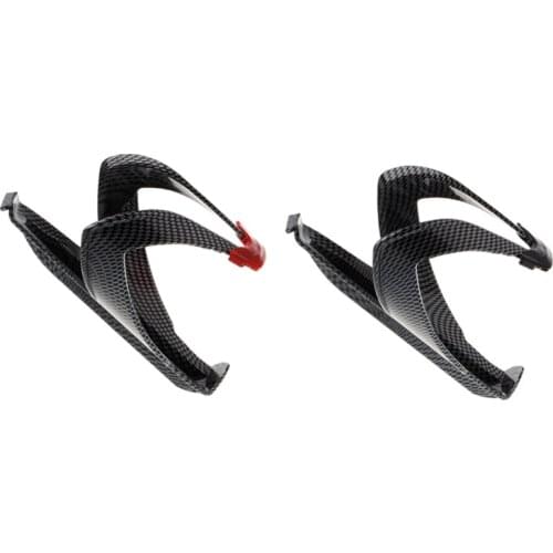 Carbon Fiber Water Bottle Holder For Road MTB Bicycle Bike Cycling Outdoor Lightweight Water Bottle Holder Bicycle Accessories