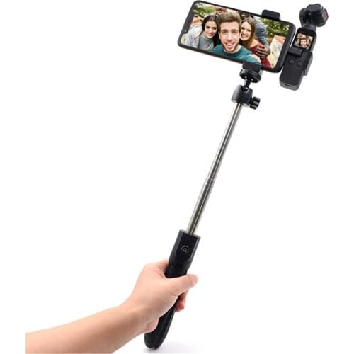 New Arrival DJI OSMO Pocket Phone Clip Holder + Mount Bracket + Selfie Stick Handheld Gimbal Extended Accessory For Osmo Pocket
