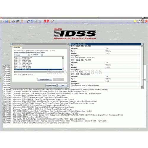 For Isuzu IDSS 2016 - Isuzu Diagnostic Service System+license