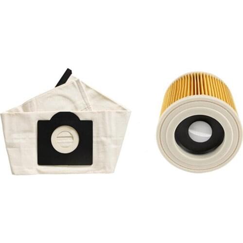 Hepa Filter & Washable Dust Bags For Karcher WD3 MV3 WD3200 SE4001 A2299 A2204 A2656 Vacuum Cleaner Parts Accessories