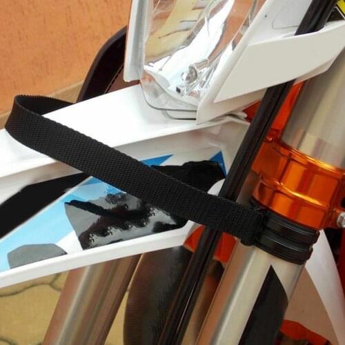 Motorcycle Front Rear Protective Rescue Pulling Belts Ropes Holding Straps Kit Nylon Plastic Motorcycle Holding Strap