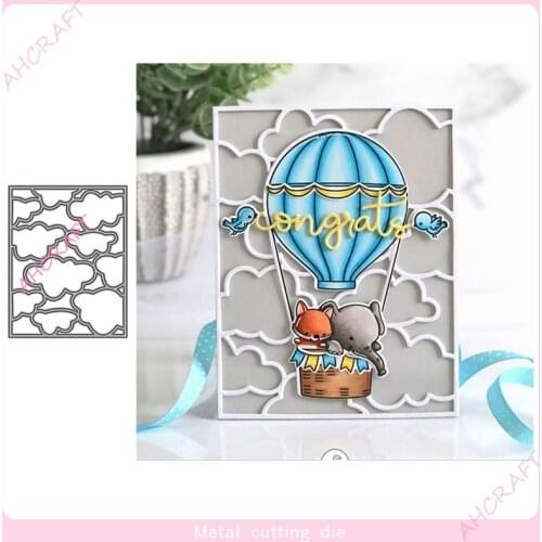 Cloud Hollow Frame Metal Cutting Dies for DIY Scrapbooking Photo Album Decorative Embossing Paper Card Crafts Die 2021