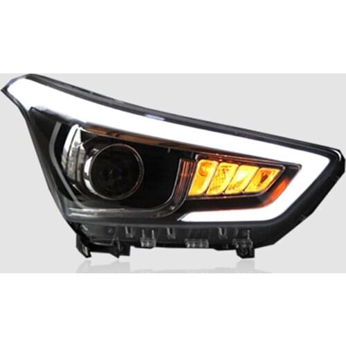 Goodmolds Factory supply xenon lamp double lens led steering lamp for Hyundai ix25 15-16