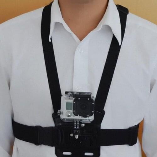 Camera strap Chest Strap Belt Body Tripod Harness Mount For Go Pro SJCAM SJ4000 Camera accessories