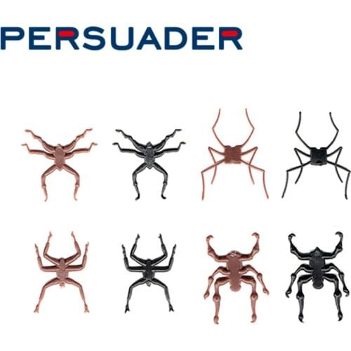 Persuader hot 20pcs pack fly tying realistic insect rubber legs bionic fly tying materials quintessential elasic fly tying legs