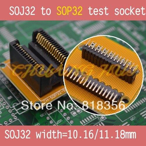 SOJ32 to SOP32 test socket SOJ32 IC SOCKET