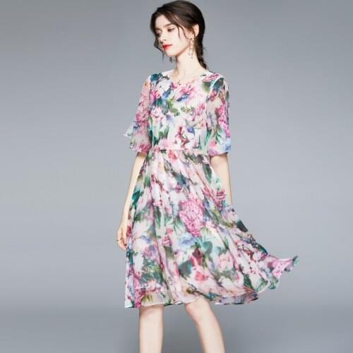 Летние шифоновые платья Wtianyuw China At AliExpress