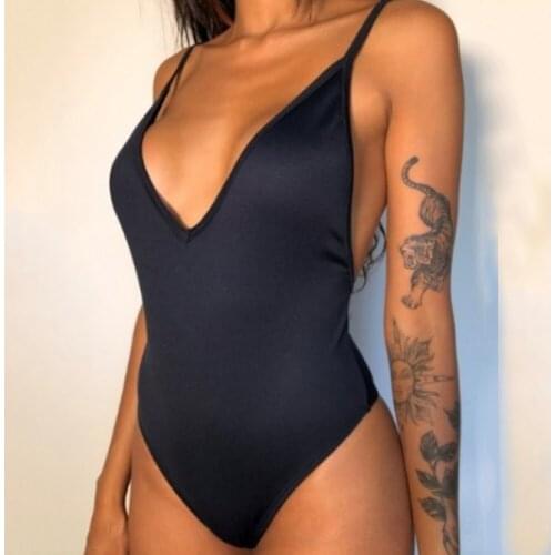 2022 Summer Sexy Printing One Piece Swimwear Women Push Up Bathing Suit Vintage Backless Monokini Beachwear