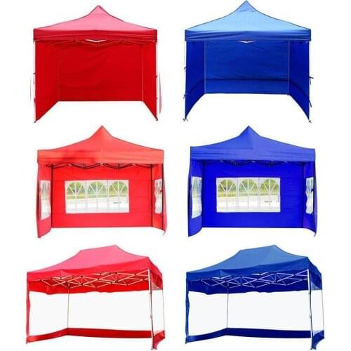 1pc Four-corner Tent Cloth Outdoor Foldable Waterproof Transparent Rainproof Shade Cover Garden Patio Excluding Roof And Bracket