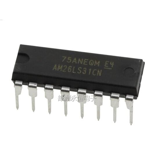 10Pcs AM26LS31CN 26LS31 LS31CN DIP16 New original QUADRUPLE DIFFERENTIAL LINE DRIVER IC NEW