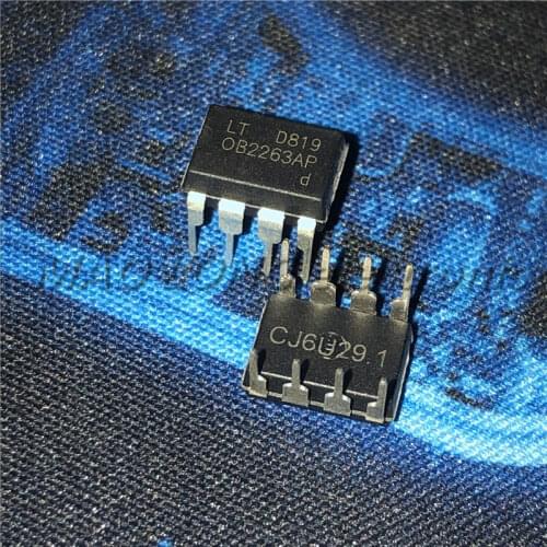 10PCS/LOT OB2263AP DIP-8 2263AP DIP8 OB2263 DIP OB2263P In Stock new original