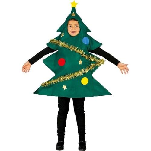 2021 Christmas Tree Play Costume, Parent-Child Costume, Adult and Child Holiday Limited