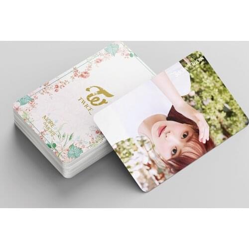54pcs/set KPOP TWICE Lomo card HD Print high quality Photocard Photo album Poster Card elegant packaging K-pop TWICE fans gift