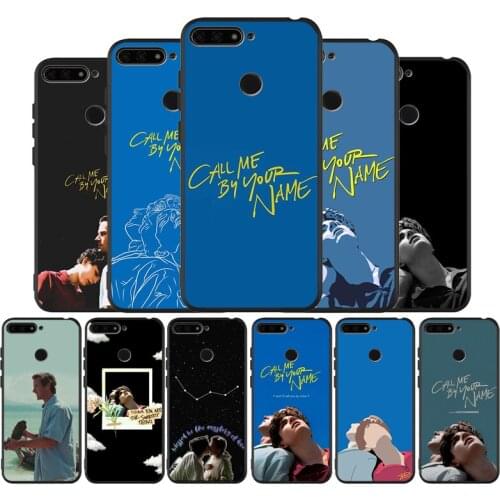 Call Me by Your Name Black TPU Silicone Soft Phone Case For Honor 8X 9 8 10 20 30 Lite Pro MATE 9 10 20 30 Pro Lite