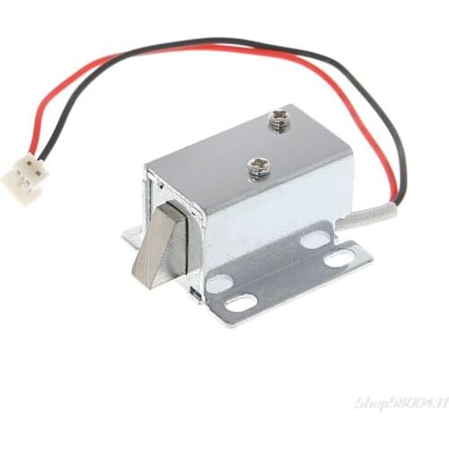 Electronic Lock Catch Door Gate 12V 0.4A Release Assembly Solenoid Access S29 20 dropshipping
