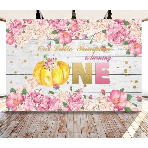 Yeele Wooden Boards Photocall Wreath Pumpkin Glitter Photography Backdrop Personalized Photographic Backgrounds For Photo Studio