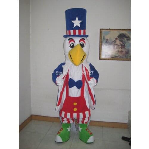 Hat Eagle Mascot Hawk Falcon Mascot Costume Custom Fancy Costume Anime Cosplay Kit Mascotte Theme Fancy Dress Carnival Costume