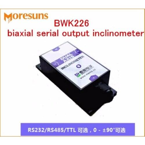 Fast Free ship BWK226 biaxial serial output inclinometer,Tilt sensors module angle sensor