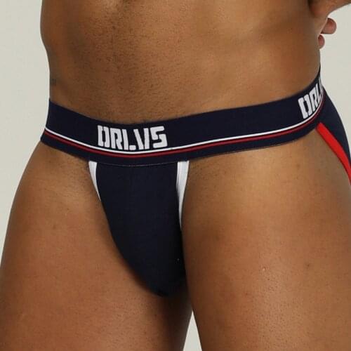 ORLVS Brand male underwear sexy gay briefs men cueca tanga breathable kincker for men briefs sexy men bikini male underpants