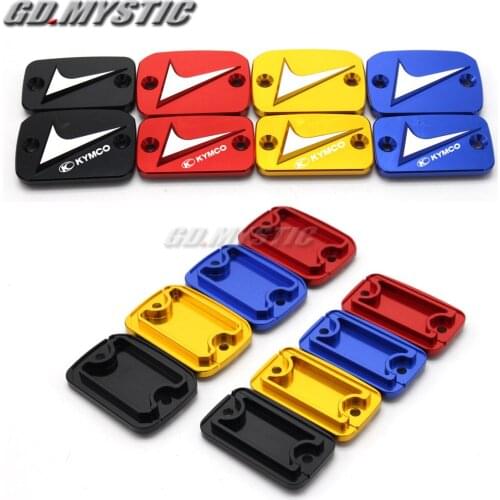 AK 550 Motorcycle accessoris Front Brake Reservoir Cover Cap CNC Aluminum For KYMCO AK550 2017-2018