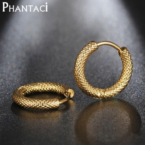 Женские золотые серьги PHANTACI China At AliExpress