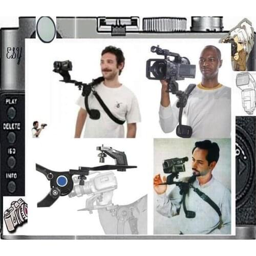 Hand Free Shoulder Support Pad for Camcorder Video HD DV DC DSLR Camera 5D 60D D3100 PT006