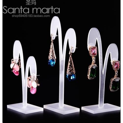 Lot of 3 Acrylic earrings display holder earrings display stand earrings display Holder Earrings Display Stand