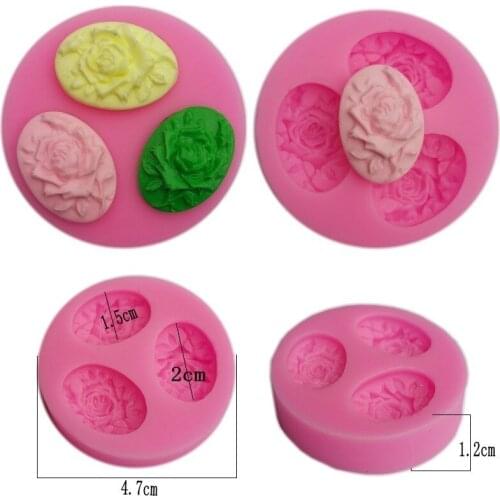 Fondant Silicone Mold Flowers Chocolate Mould Silicone kitchen accessories Cake Decorating Tools