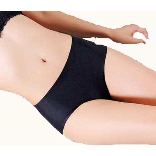 3PCS 5Pcs/lot summer Panty Women Underwear ultra thin Sexy Briefs Seamless Cute Briefs Soft Comfort Girl Lingeries ice silk pant