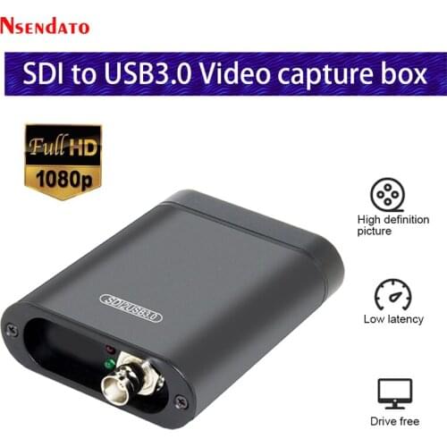 USB 3.0 60FPS SDI Video Capture for FPGA Android Dongle Game Streaming Live Stream Broadcast for 1080P OBS/vMix/Wirecast/Xsplit