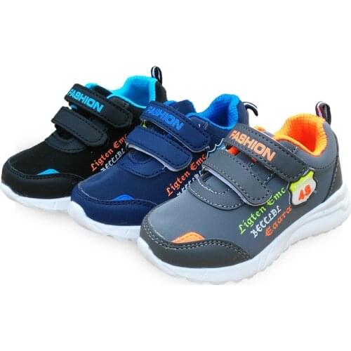 Fashion 1pair Autumn Sneaker Leather arch support Children Orthopedic shoes, New kids Shoes